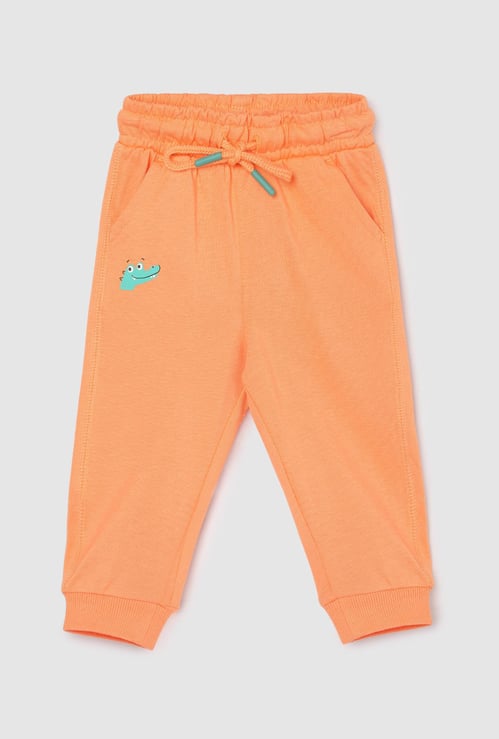 Boys Solid Elasticated Joggers
