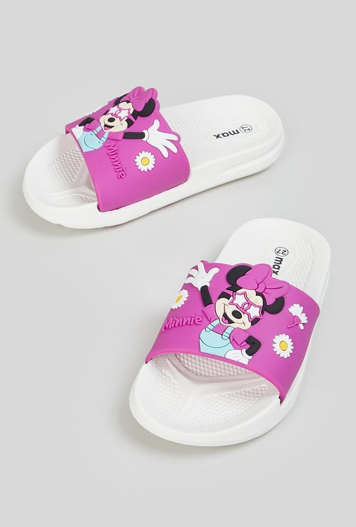 Girls Minnie Mouse 3D Detailed Sliders