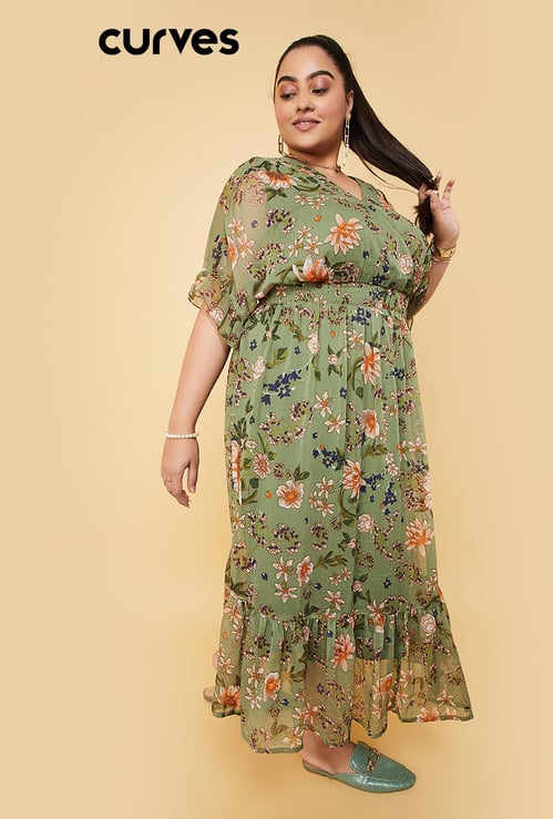 Women Printed Fit and Flare Dress