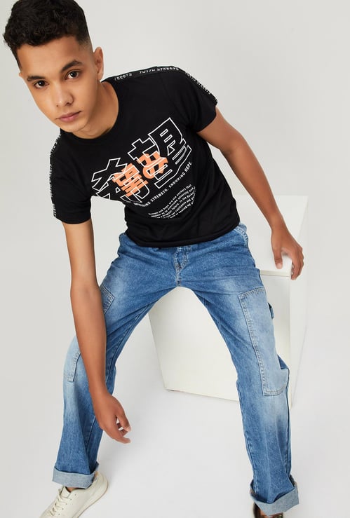 Boys Graphic Printed T-shirt
