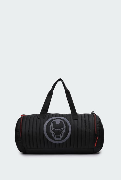 Men Ironman Printed Gym Bag