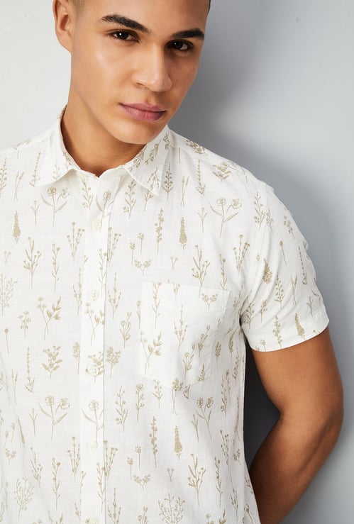 Men Regular Fit Printed Shirt