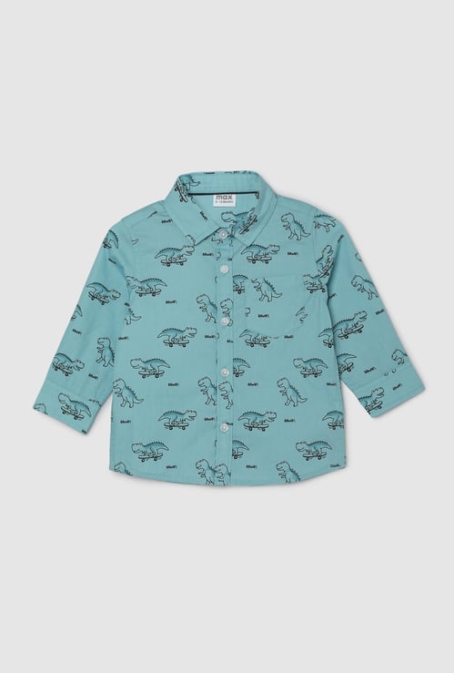 Boys All-Over Printed Shirt