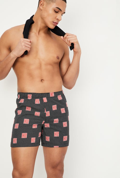 Men Printed Elasticated Boxers