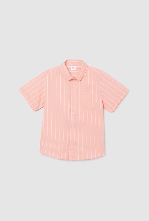 Boys Striped Casual Shirt