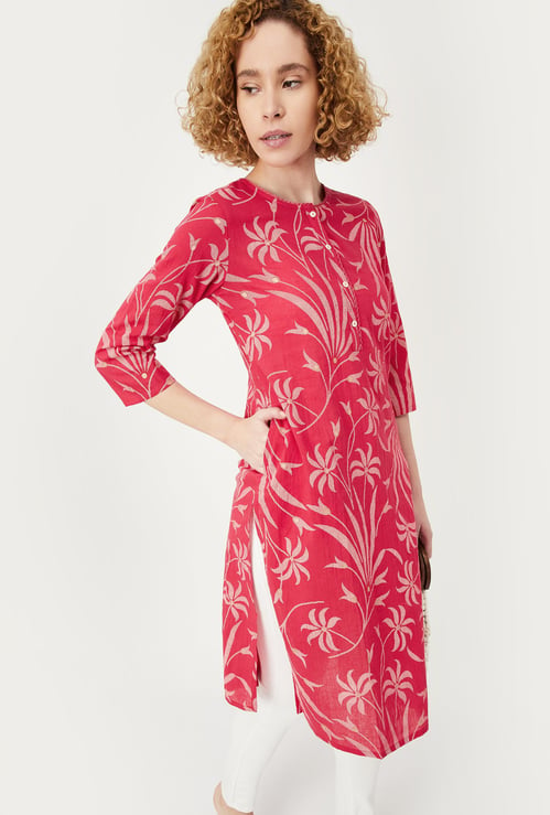 Women Printed Straight Kurta