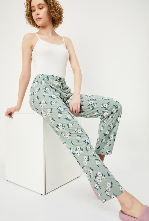 Women Floral Printed Pyjamas