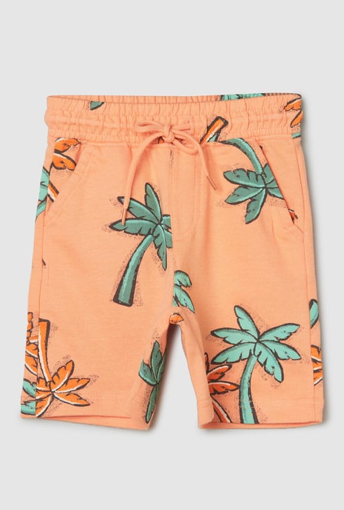 Boys Printed Knit Shorts