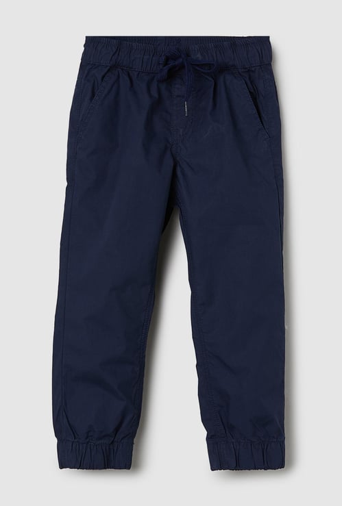 Boys Solid Jogger Trousers