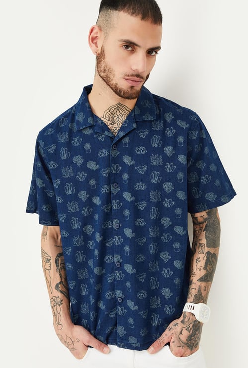 Men Printed Resort Shirt