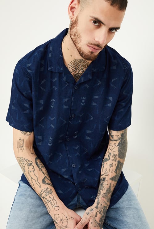 Men Printed Resort Shirt