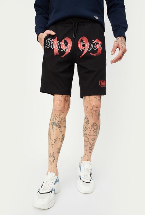 Men Printed Athleisure Shorts