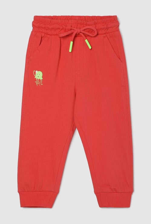 Boys Solid Elasticated Joggers
