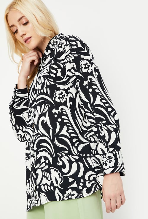 Women Abstract Printed Shirt