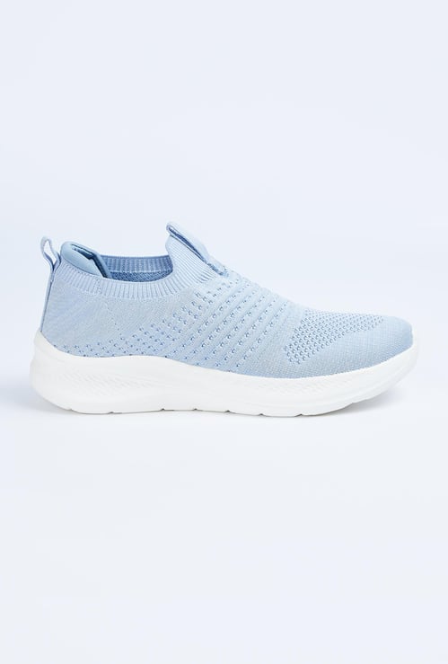 Women Knit Slip-On Sports Shoes