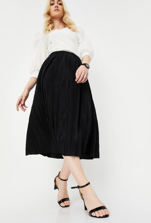 Women Pleated Skirt