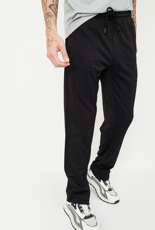 Men Printed Athleisure Track Pants