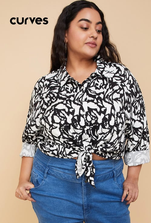 Women Abstract Printed Shirt