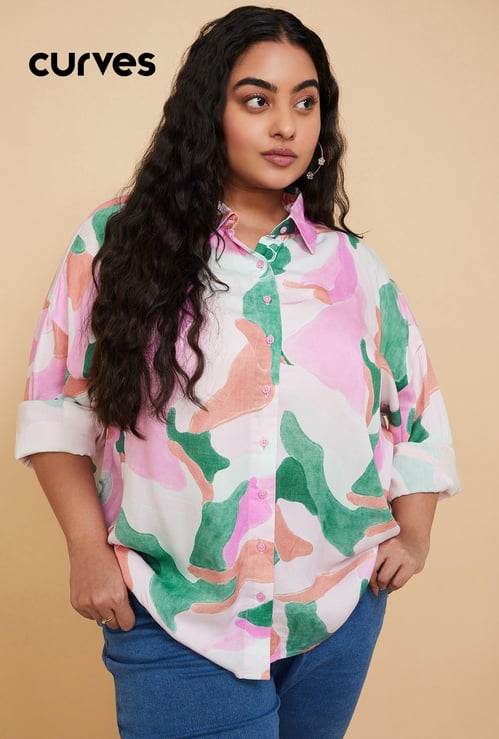 Women Abstract Printed Shirt