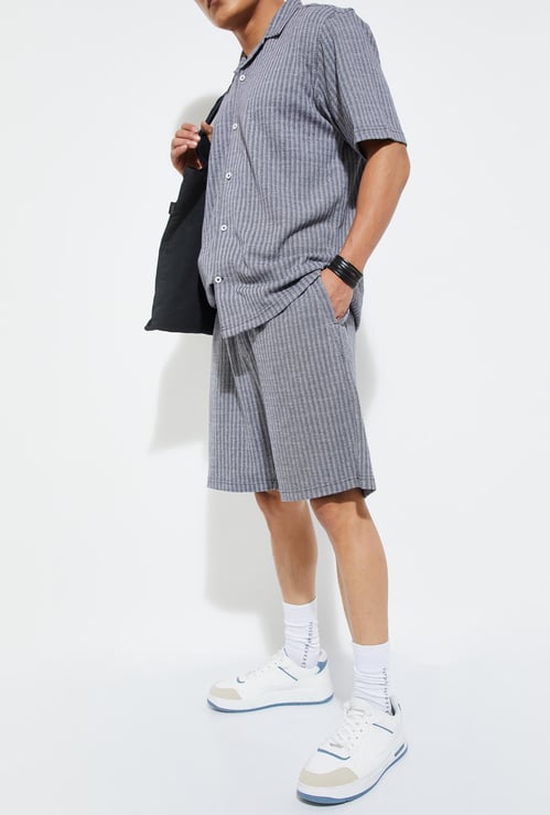 URB_N Men Regular Fit Knit Shorts