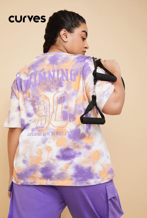 Women Tie & Dye Sports T-shirt