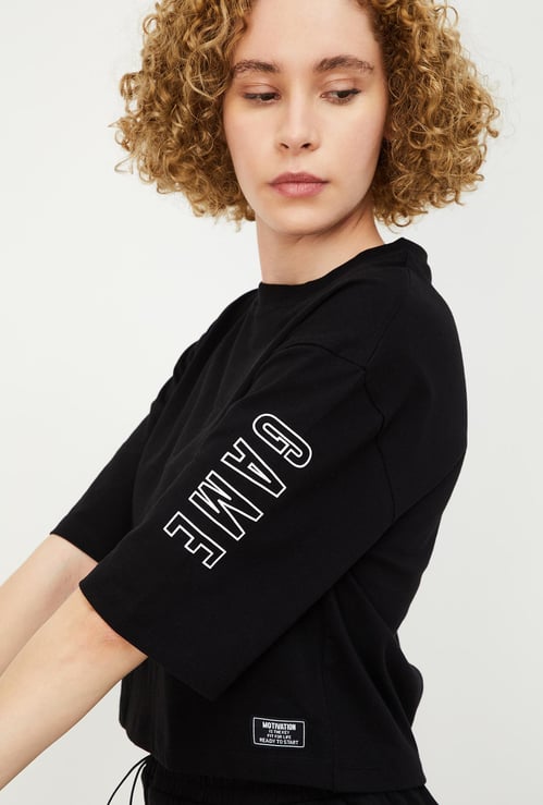 Women Printed Sports T-shirt