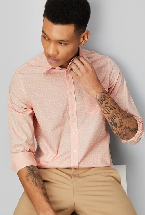 Men Regular Fit Printed Casual Shirt