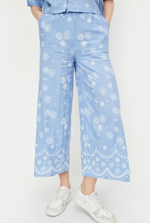 Women Embroidered Trousers