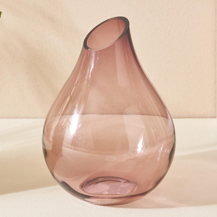 Eadric Glass Cut Vase