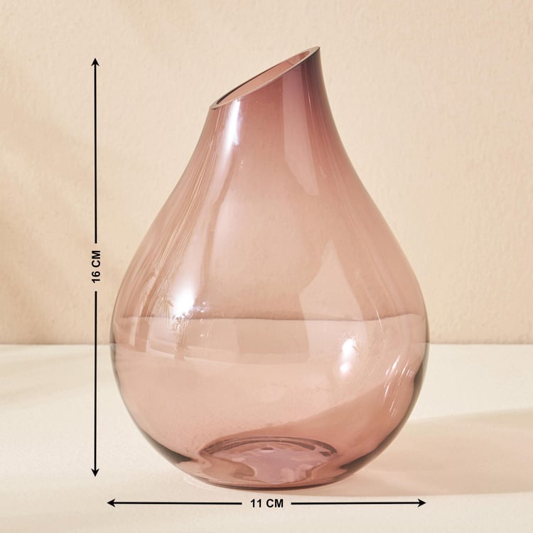 Eadric Glass Cut Vase