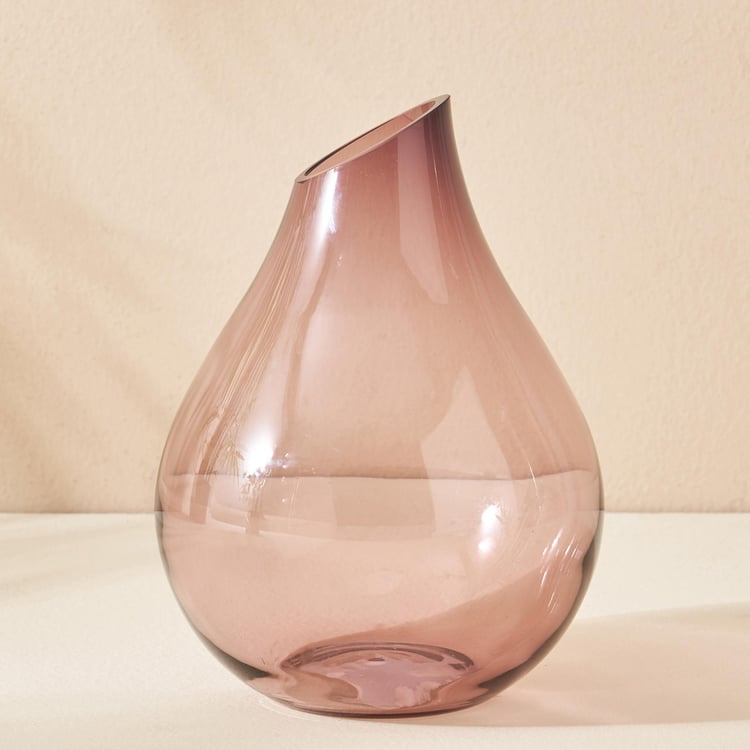 Eadric Glass Cut Vase