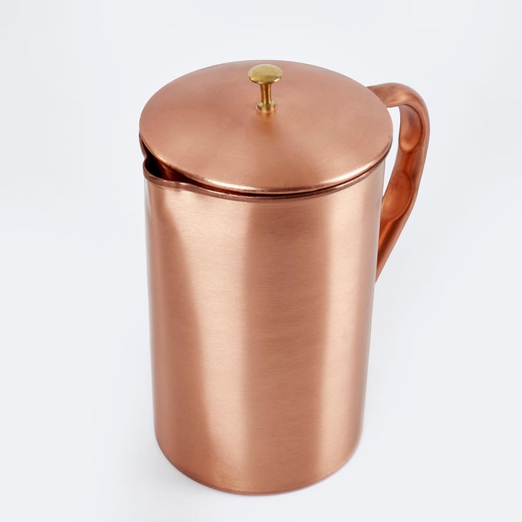 Healthy Living Copper Water Jug - 2L