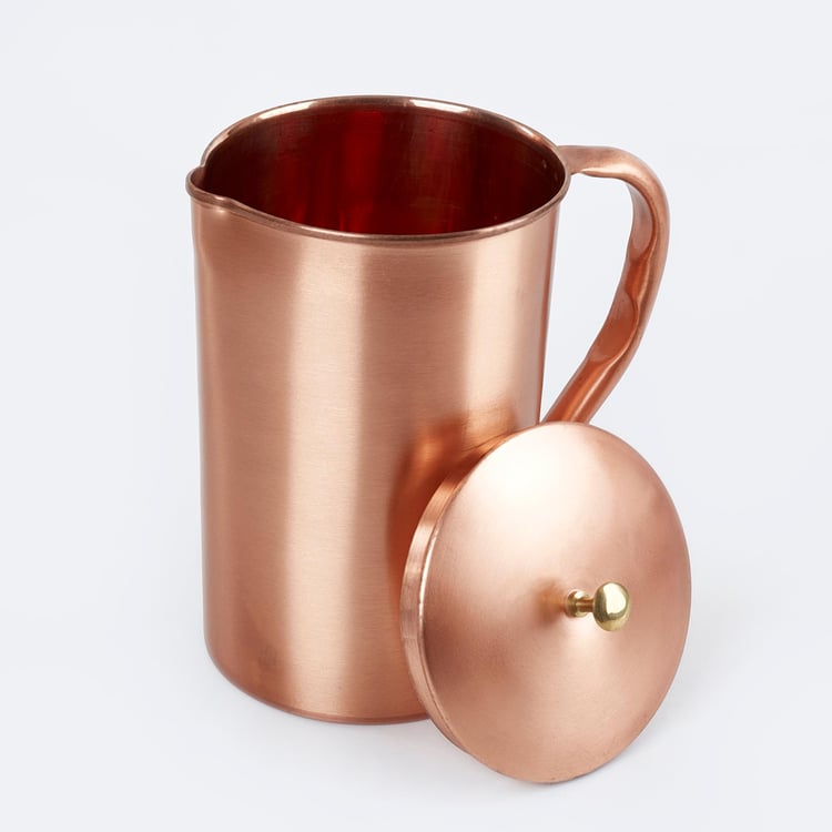 Healthy Living Copper Water Jug - 2L