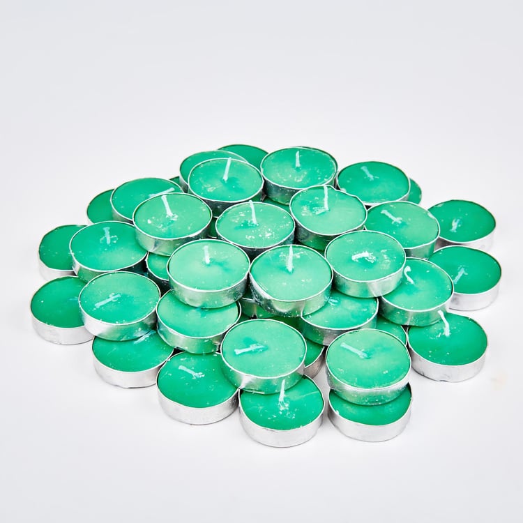 Luminescent Set of 50 Scented T-Light Candles