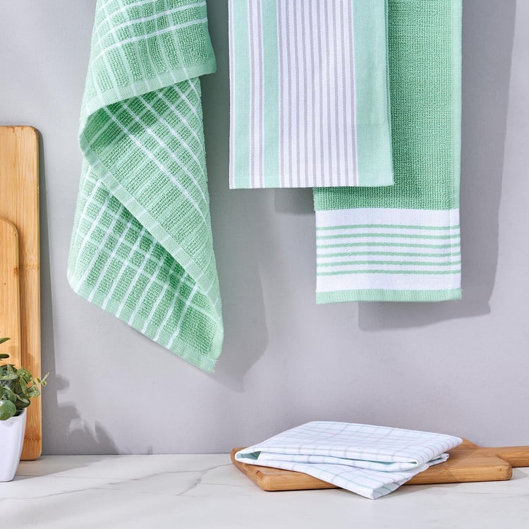 Colour Refresh Set of 4 Cotton Dish Towels