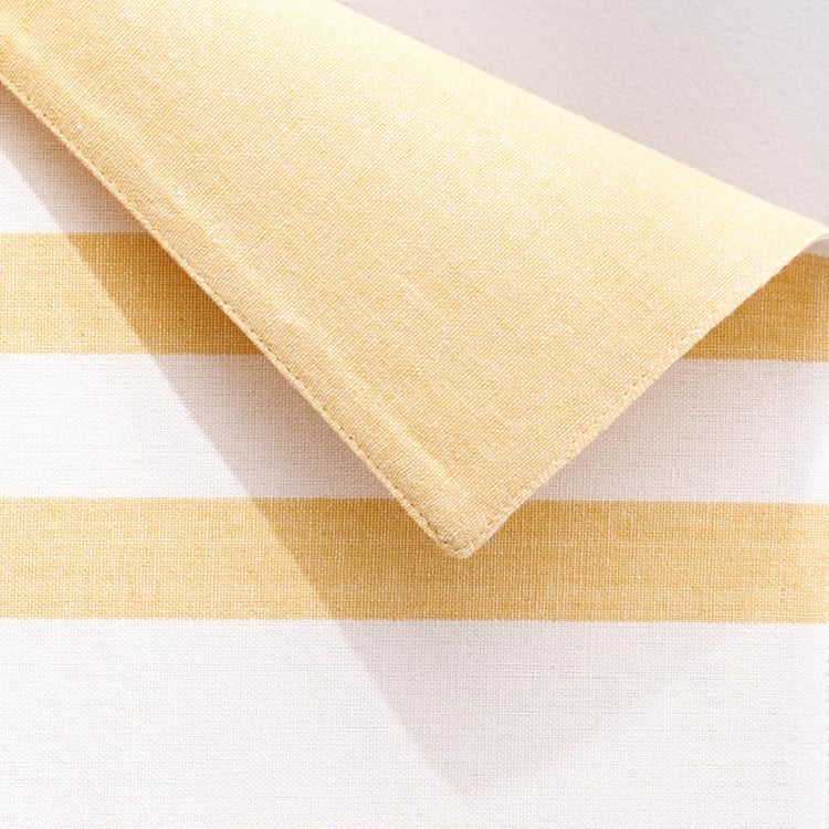 Colour Refresh Cotton Striped Reversible Placemat