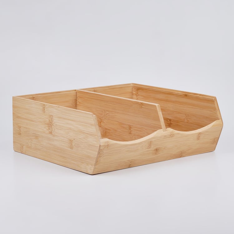 Regan Bristal Bamboo Stackable Storage Box