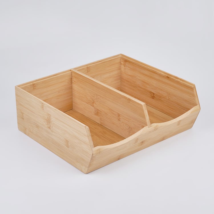 Regan Bristal Bamboo Stackable Storage Box