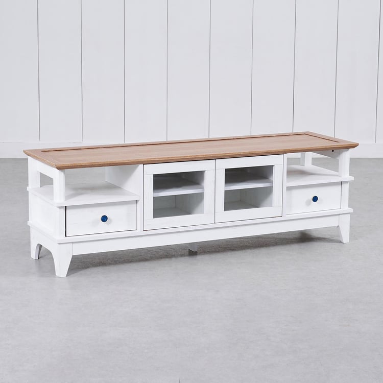 Santorini TV Unit - White