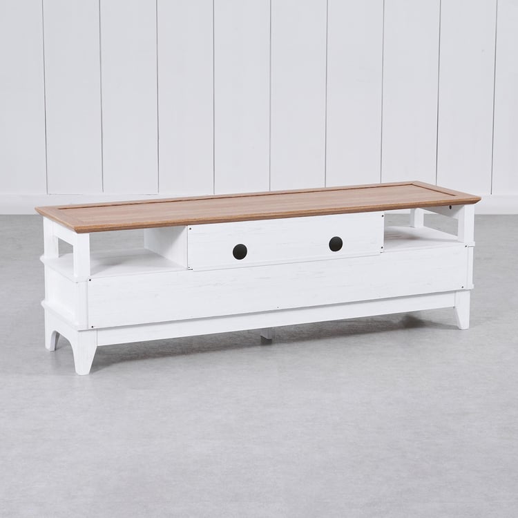 Santorini TV Unit - White