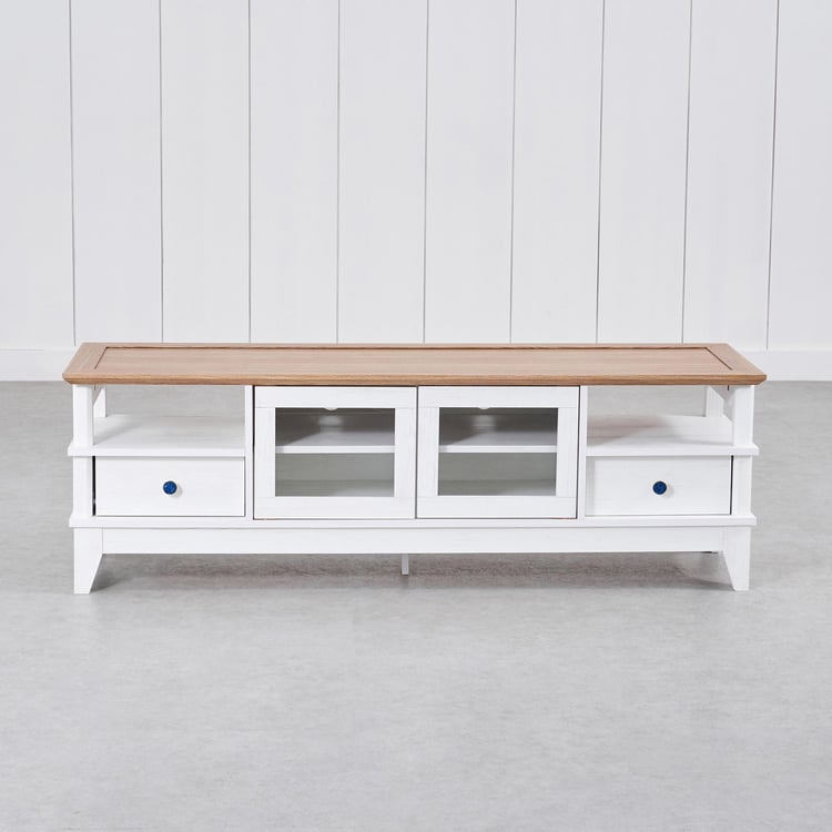 Santorini TV Unit - White