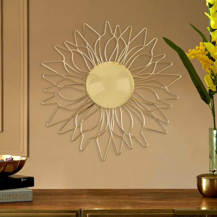 Corsica Metal Wall Art with Light