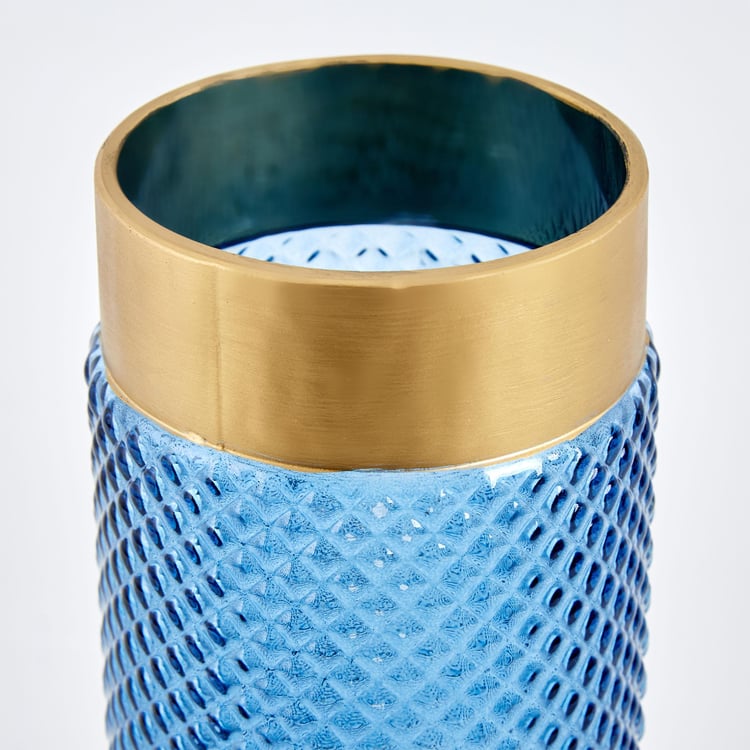 Brian Glass Cylindrical Vase