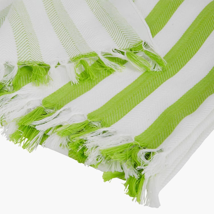 STELLAR HOME Miami Cotton Striped Bath Towel - 150x75cm