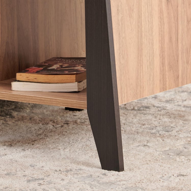 Helios Amberly End Table - Brown