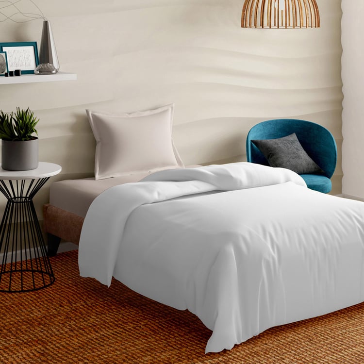 PORTICO Satin Premium Cotton Single Duvet Cover