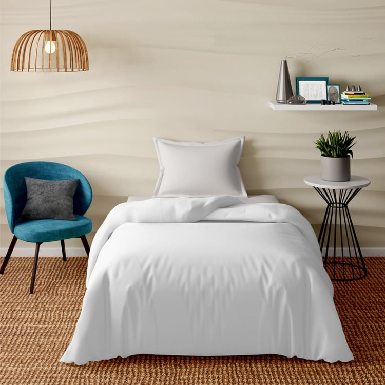 PORTICO Satin Premium Cotton Single Duvet Cover