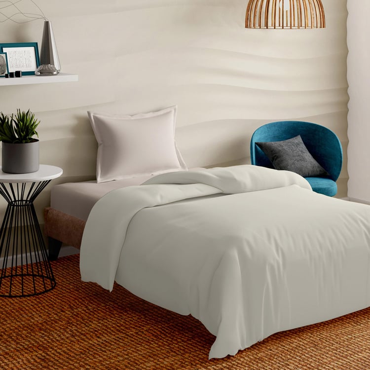 PORTICO Satin Premium Cotton Single Duvet Cover