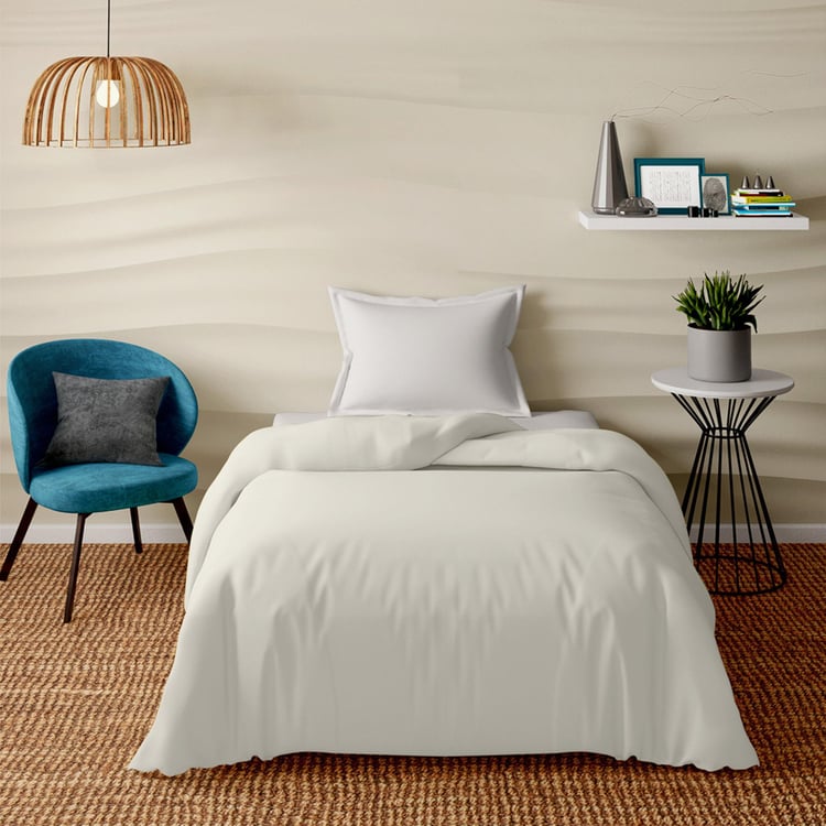 PORTICO Satin Premium Cotton Single Duvet Cover