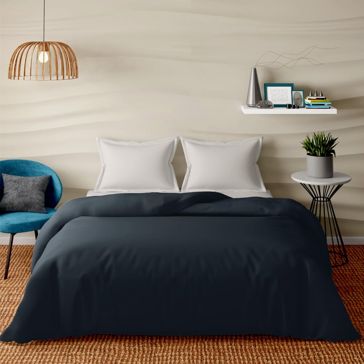 PORTICO Satin Premium Cotton Double Duvet Cover